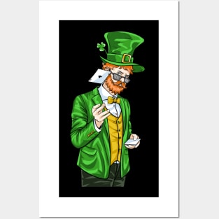 playing card st patrick's day Posters and Art